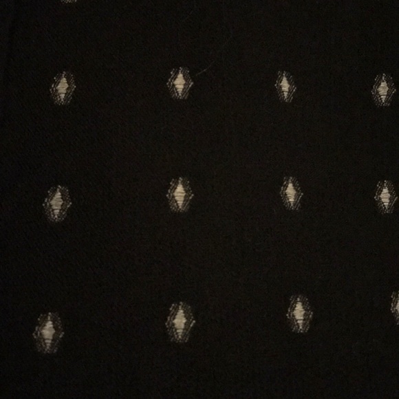 Black patterned button down - Picture 6 of 7